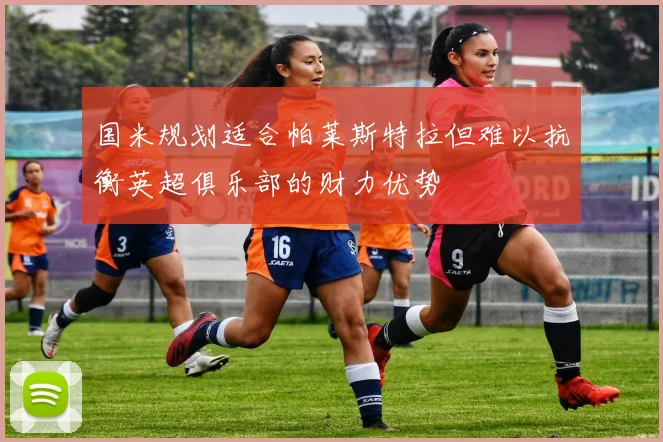 国米规划适合帕莱斯特拉但难以抗衡英超俱乐部的财力优势